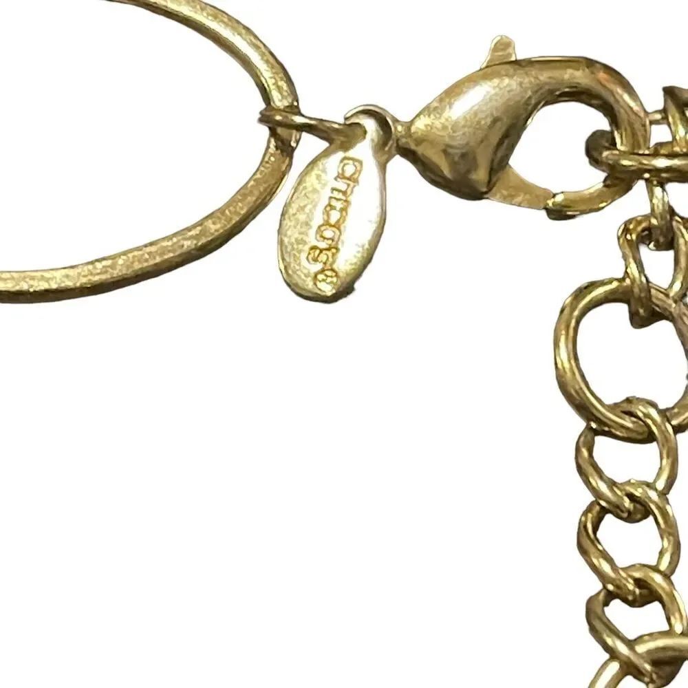 Vintage Chico’s gold tone 40”+3” necklace - Picture 4 of 6
